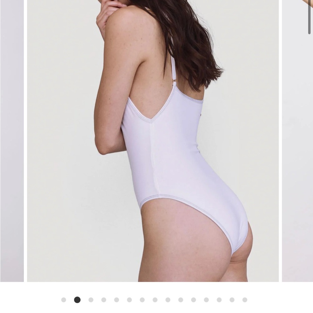 The Ones Who Margot One-Piece Swimsuit in Tan size Small - Picture 9 of 10